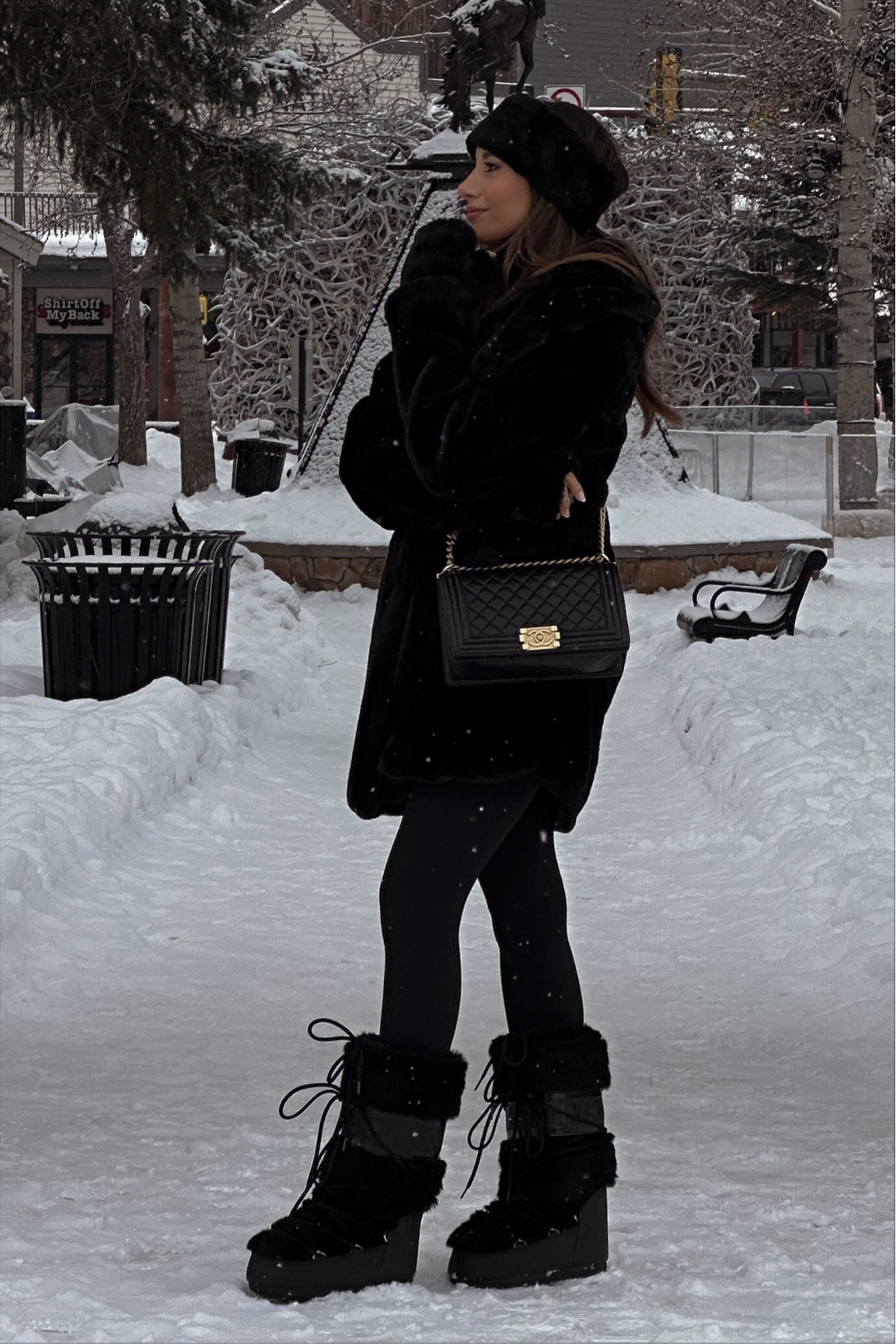 Winter ski trip style - outfit from revolve 

snow boots, faux fur accessories, coat & more 

#LTKSeasonal #LTKstyletip #LTKshoecrush