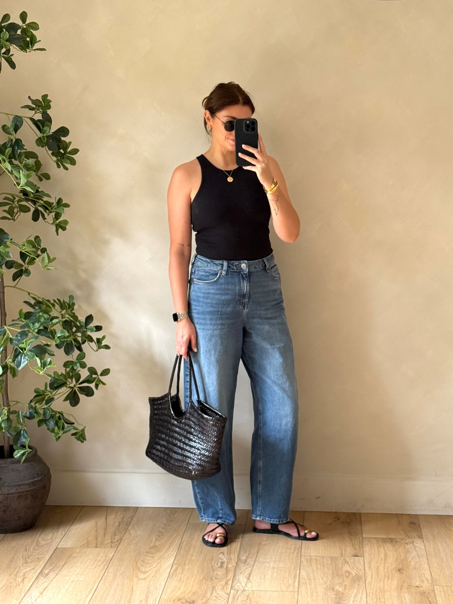 A recent Summer outfit that I wore to the cinema.
A good basic and pair of jeans is always a solid option that you can style up or down with accessories.

#LTKuk #LTKsummer #LTKeurope