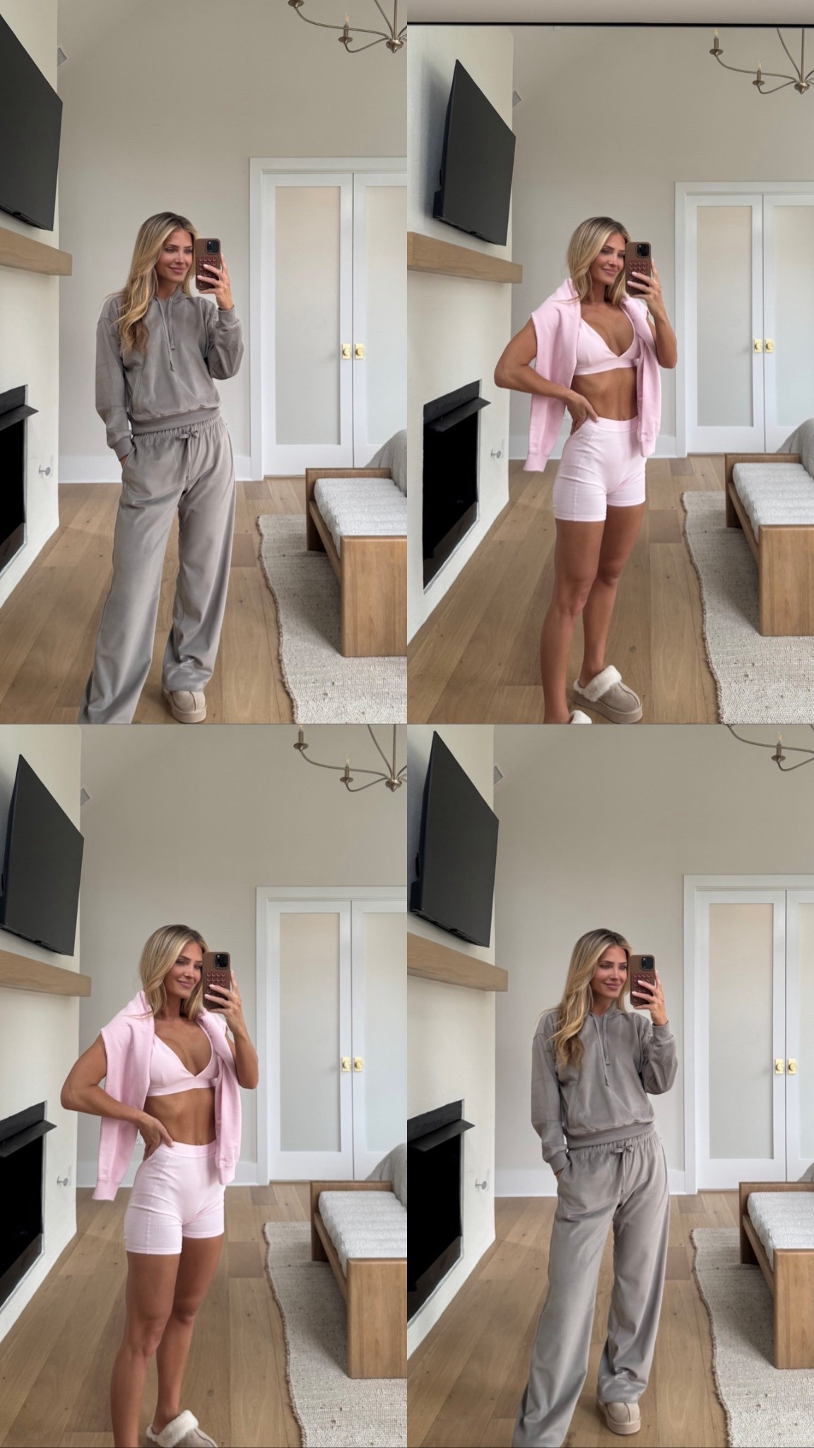 These colors are everything!


Size small in bottoms + bra.

Size medium in sweatshirts


@abercrombie #abercrombiepartner