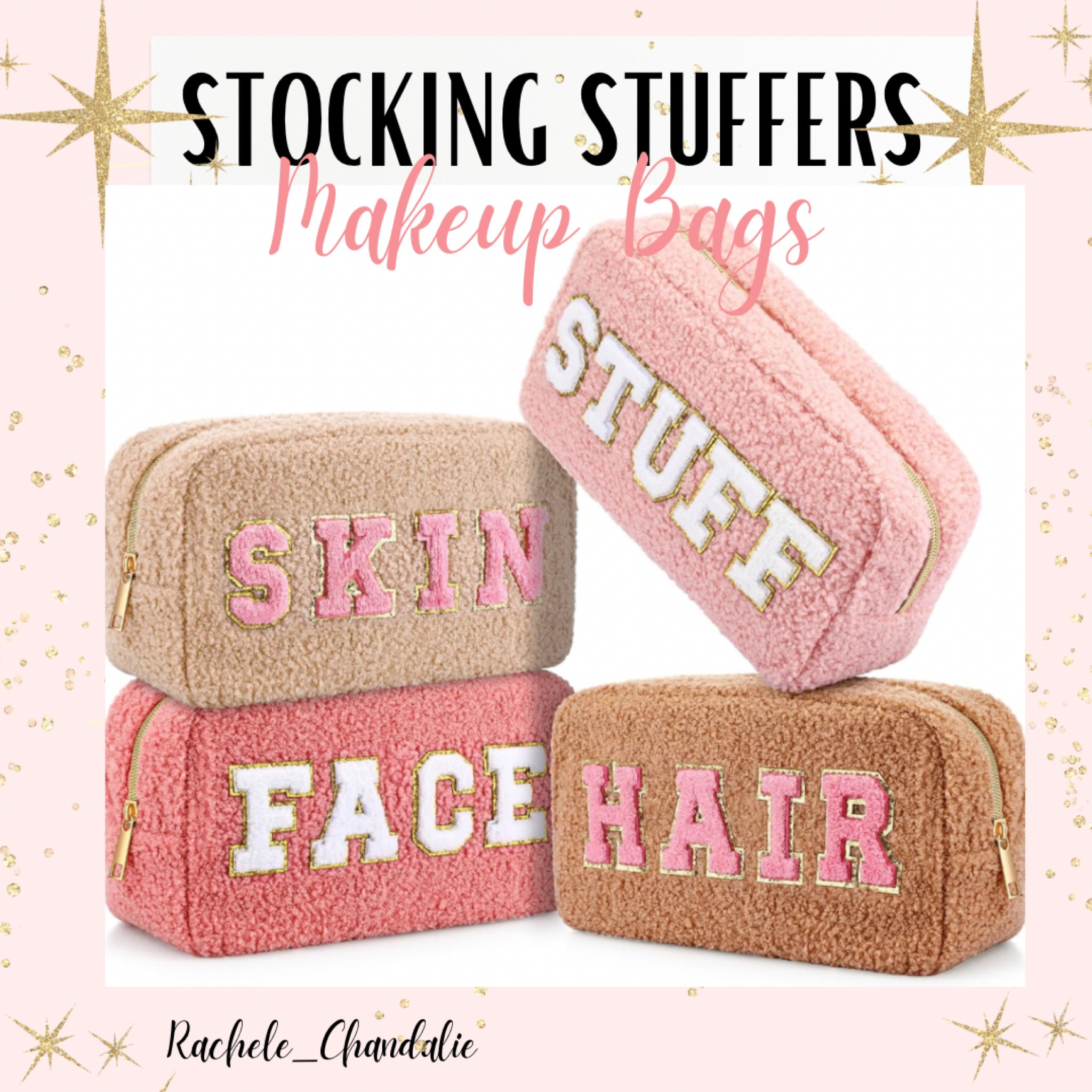 STOCKING STUFFERS
Plush Chenille Letter Patches Makeup Bags
🤍#LTKfindsunder50

#LTKGiftGuide #LTKFindsUnder50 #LTKHoliday