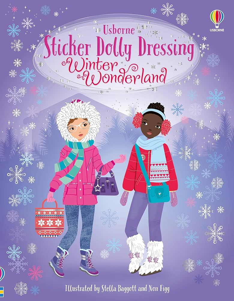 Sticker Dolly Dressing Winter Wonderland: An Interactive Sticker Dress-Up Book with Snowy Walks, ... | Amazon (US)
