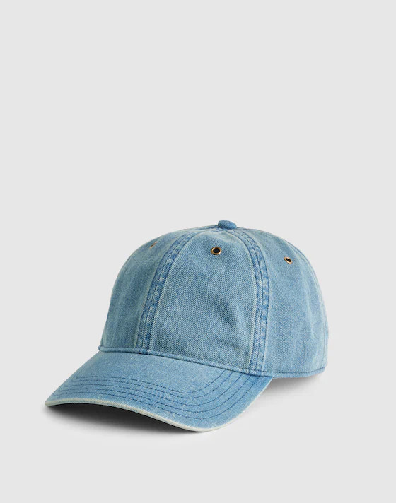 Embroidered Denim Baseball Hat | Madewell