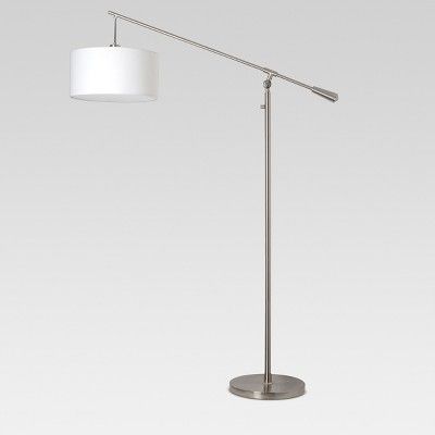 Cantilever Floor Lamp Nickel  - Threshold™ | Target