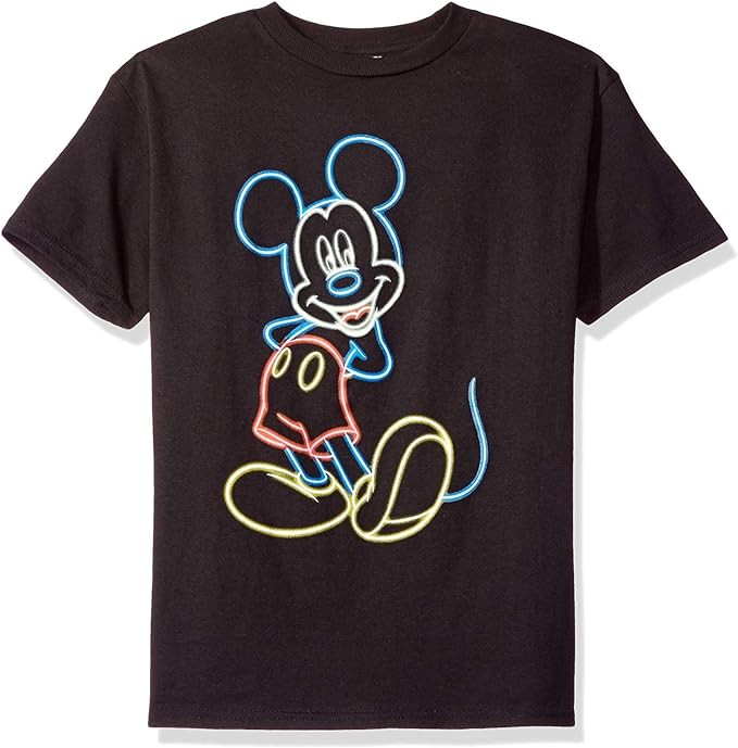 Disney Boys' Mickey Mouse Short Sleeve T-Shirt | Amazon (US)