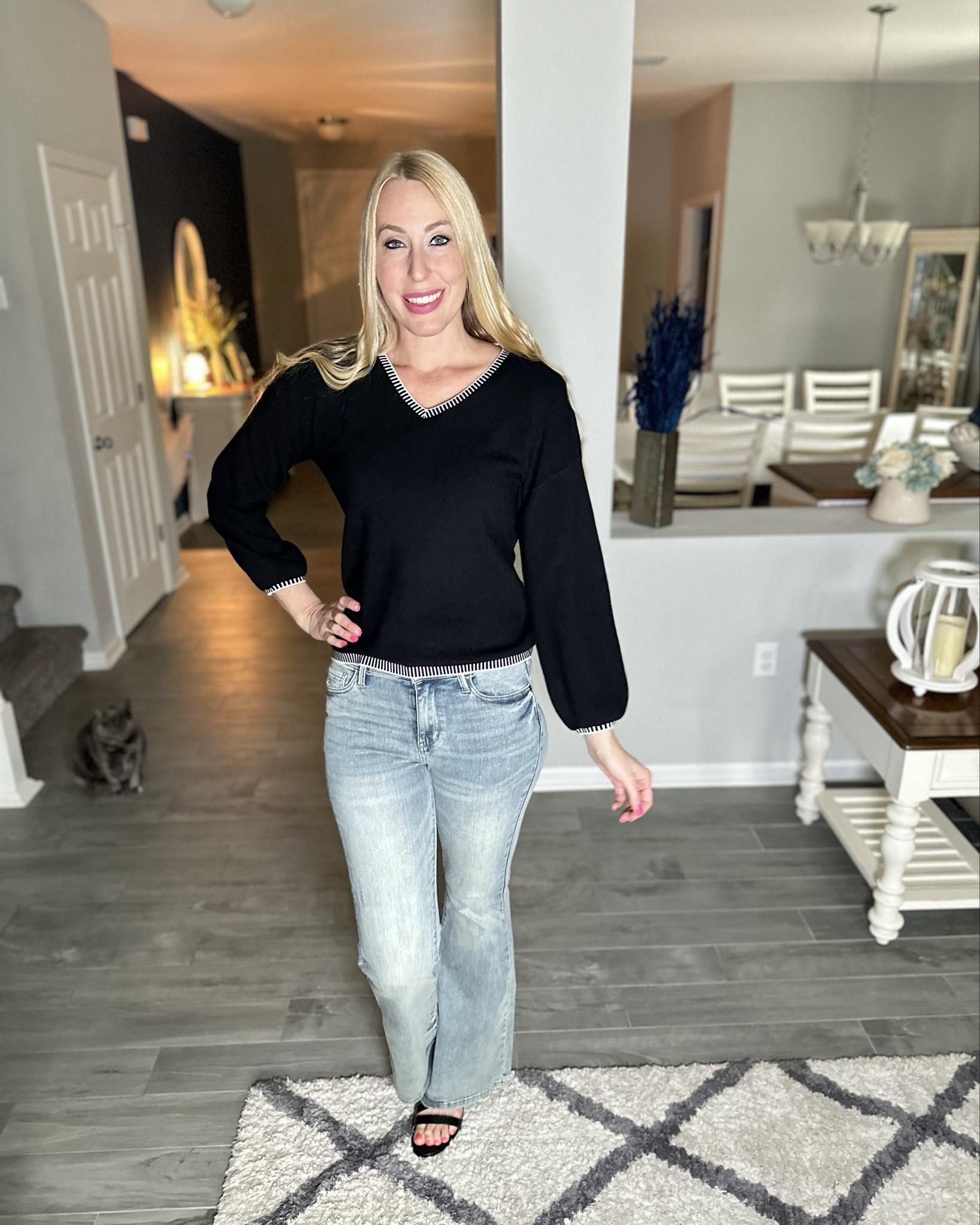 Sweater Weather is coming soon
🤍 I love the oversized and comfy fit of this sweater 
🤍 super soft and stretchy fabric
🤍 wearing size small

#LTKFindsUnder50 #LTKStyleTip #LTKFindsUnder100
