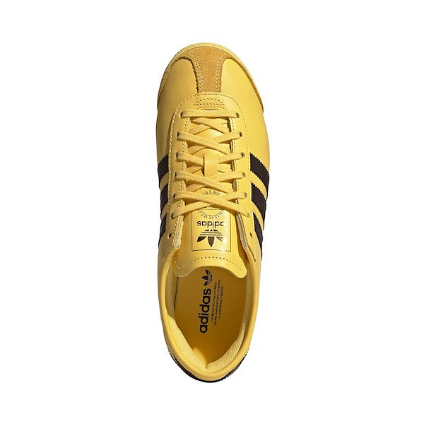 Womens adidas Italia '70s Athletic Shoe - Spring Yellow / Dark Brown / Core Black | Journeys