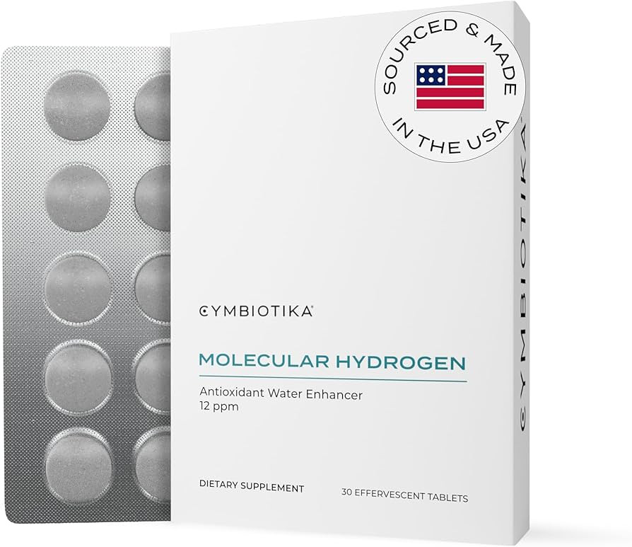 CYMBIOTIKA Molecular Hydrogen Water Tablets with Magnesium, Energy Boost, Gluten Free, Keto Antio... | Amazon (US)