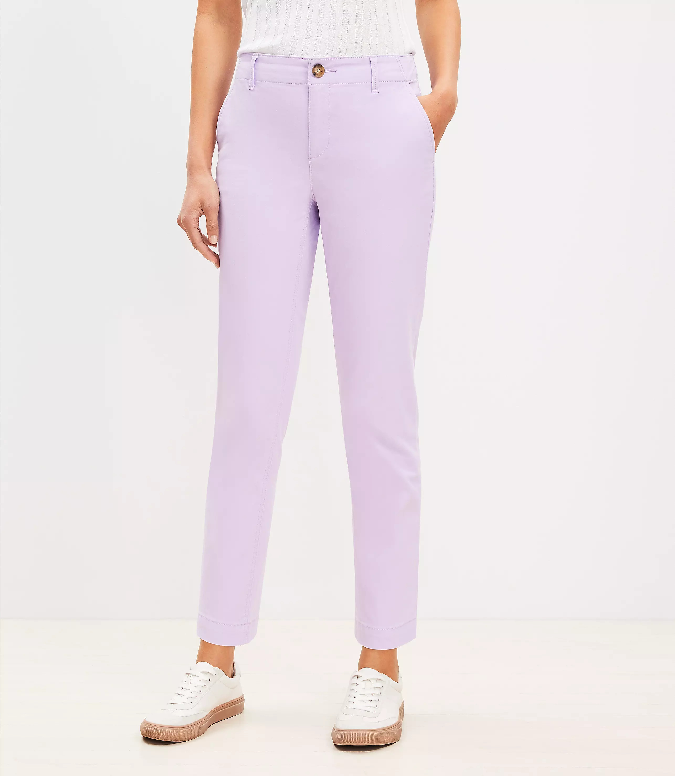 Monroe Slim Chino Pants | LOFT