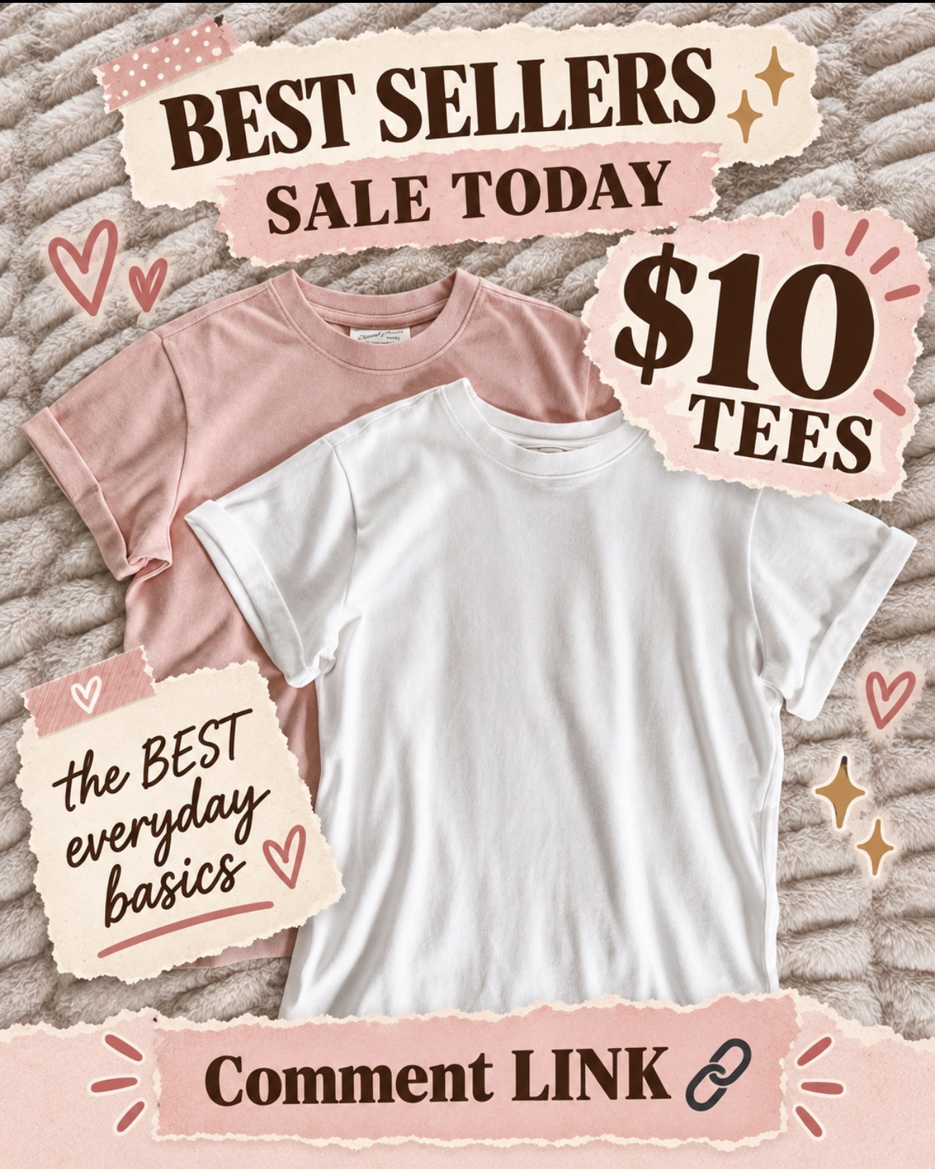 The BEST everyday tees are on sale for just $10 today! 🙌🏻 These are the easy basics you’ll wear with everything. Comment LINK and I’ll send them to you 🔗⬇️

#LTKOver40 #LTKootd #LTKmomlife