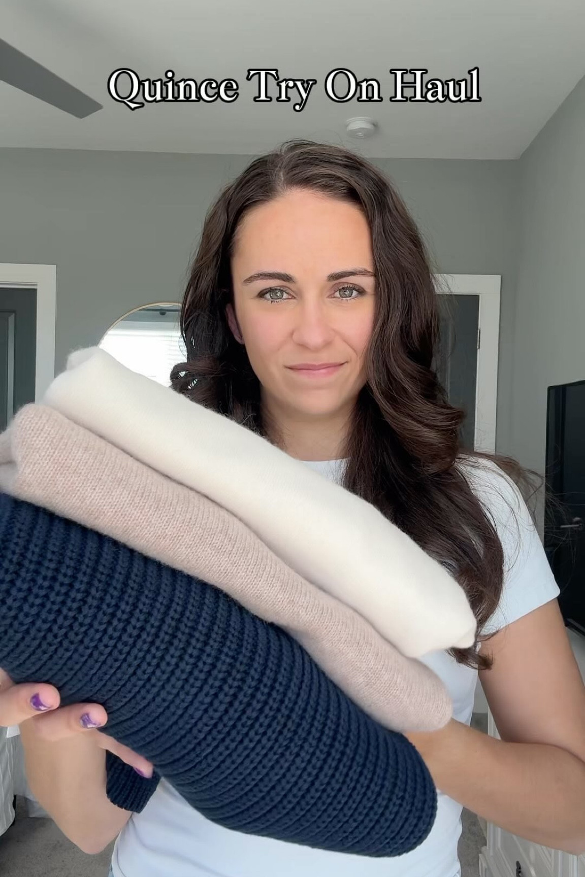 My new favorite go-to sweaters! 
#sweaters #cashmere @onequince #quincepartner 

Sweaters: 
1.) Mongolian Cashmere Crewneck
2.) mongolian Cashmere Boxy Crewneck 
3.) 100% Organic Cotton Fisherman Crewneck

#LTKStyleTip #LTKSeasonal #LTKFindsUnder100