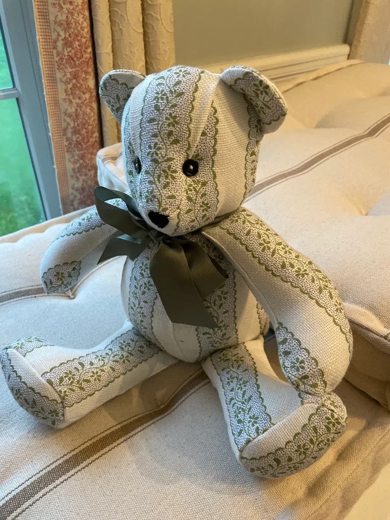 Sister Parish Mini Dolly Lettuce Teddy Bear - Etsy | Etsy (US)