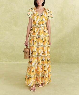 Farm Rio Off White Pepper Maxi Dress Small/Medium  | eBay | eBay US