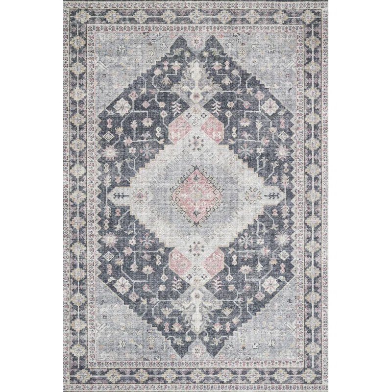 Skye Charcoal/Gray Area Rug | Wayfair North America