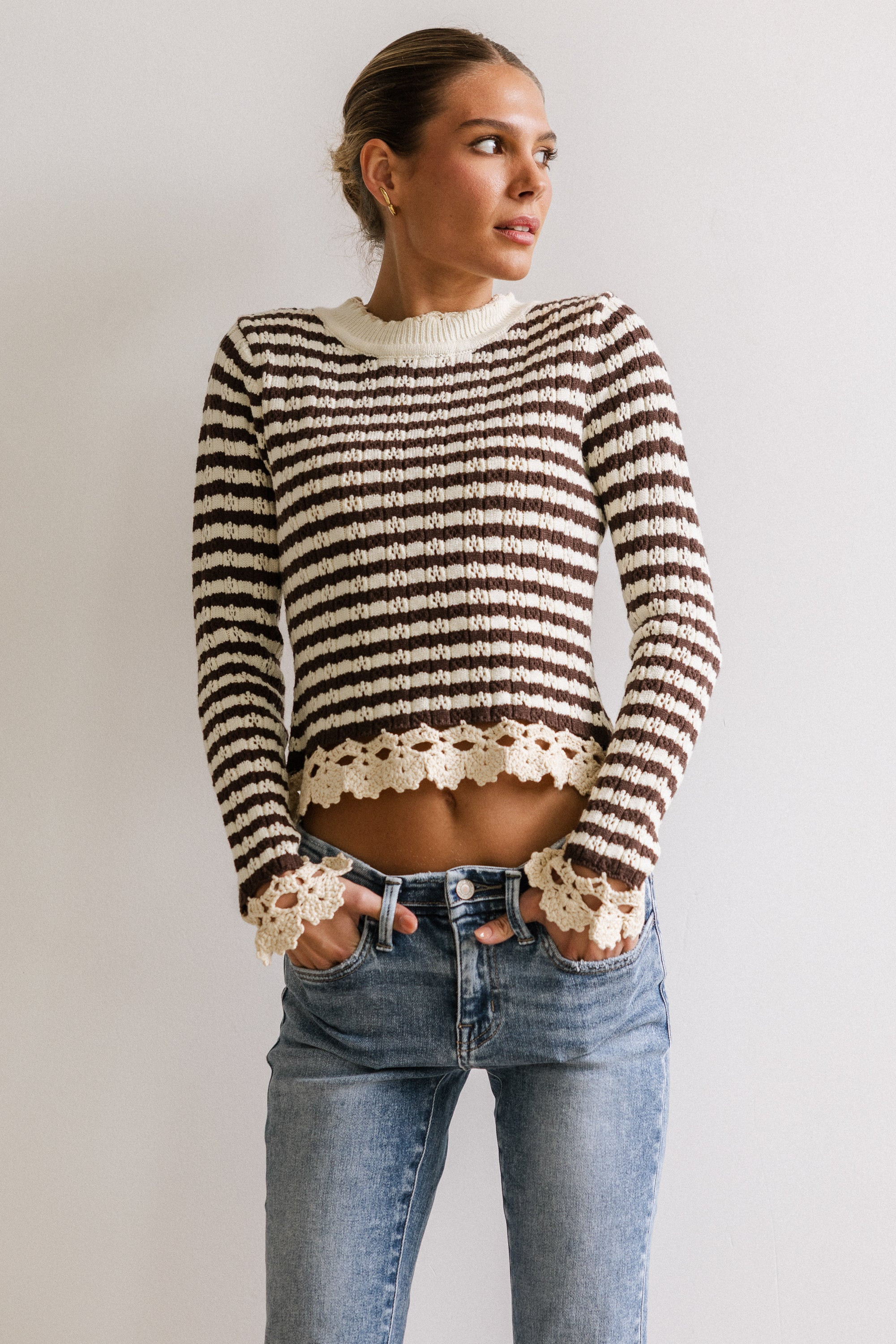 Janice Striped Sweater | Böhme US