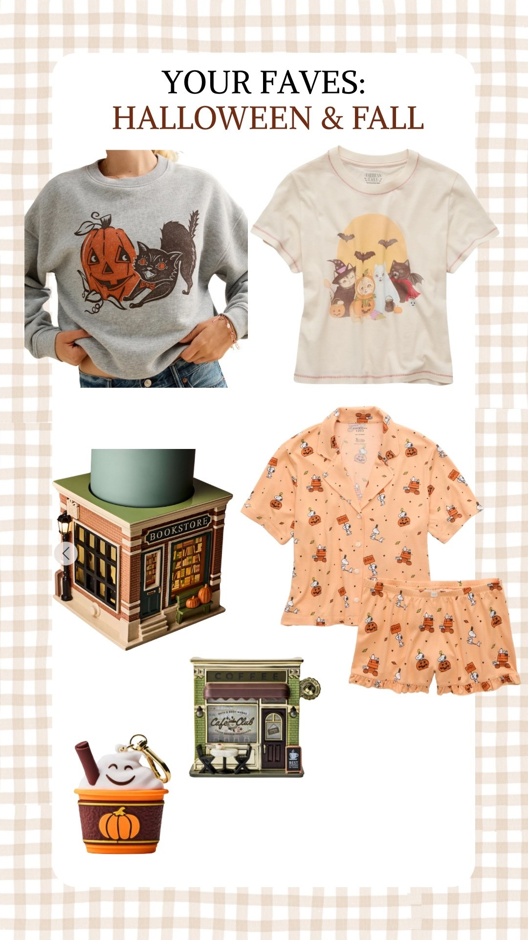 Your current faves for fall & Halloween!