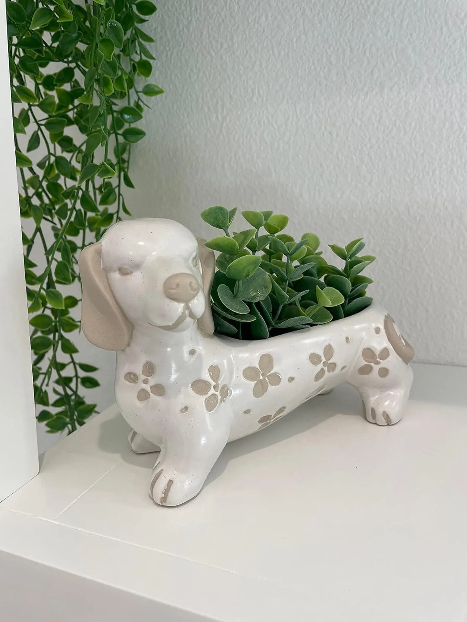 Dachshund Planter – Wiener Dog Lover Gift | Unique Succulent Planter | Novelty Dog Pot for Indo... | Etsy (Global)