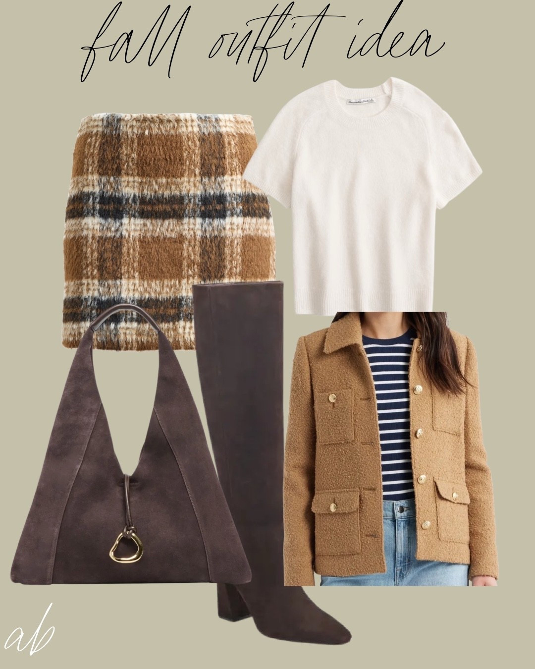 Thanksgiving outfit idea love this plaid skirt 

#LTKFindsUnder50 #LTKFindsUnder100 #LTKHoliday