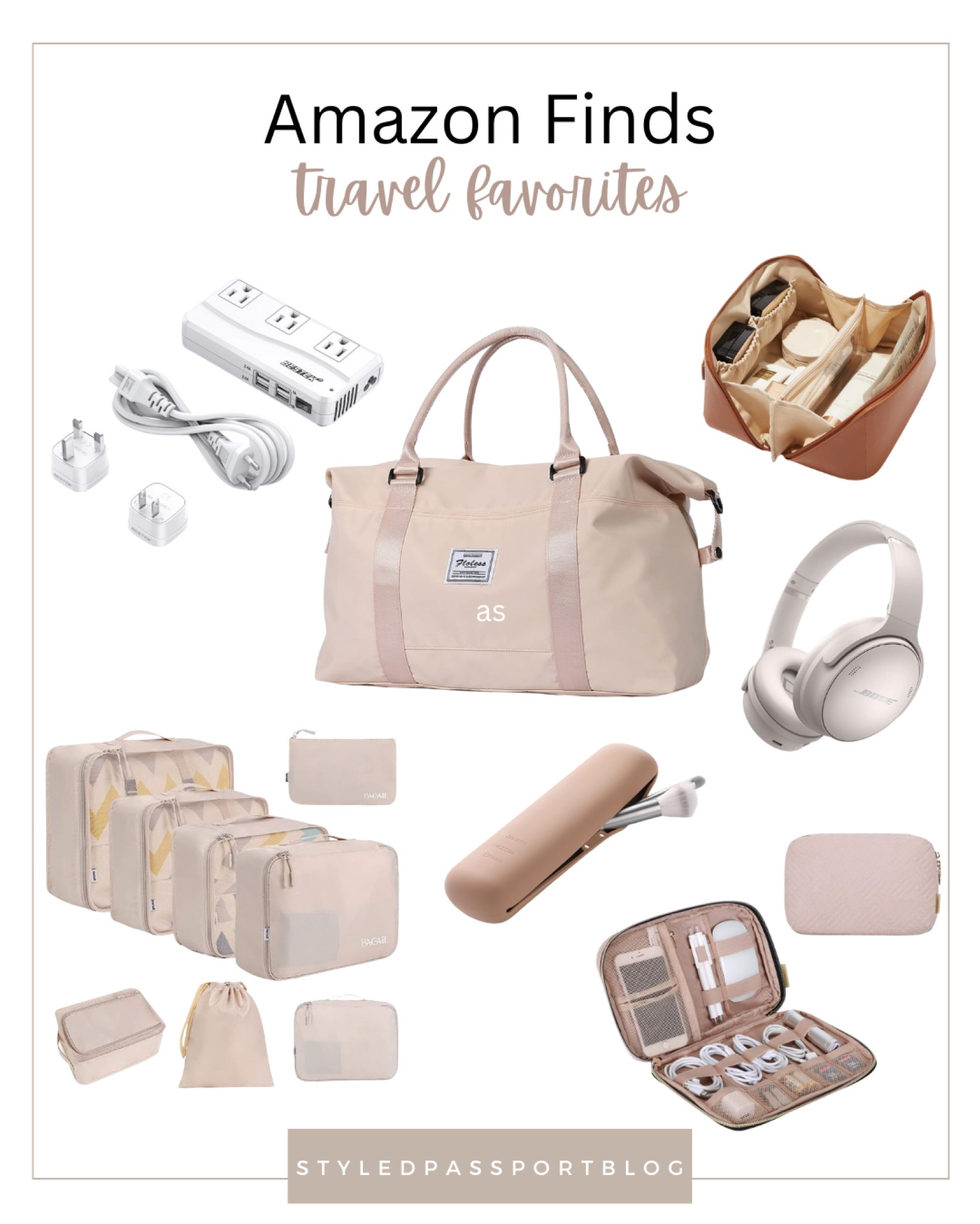 Travel essentials 🤎


#travelfinds #travelessentials #travelmusthaves #amazonfinds #travel #packwithme 

#LTKtravel #LTKstyletip #LTKfindsunder50