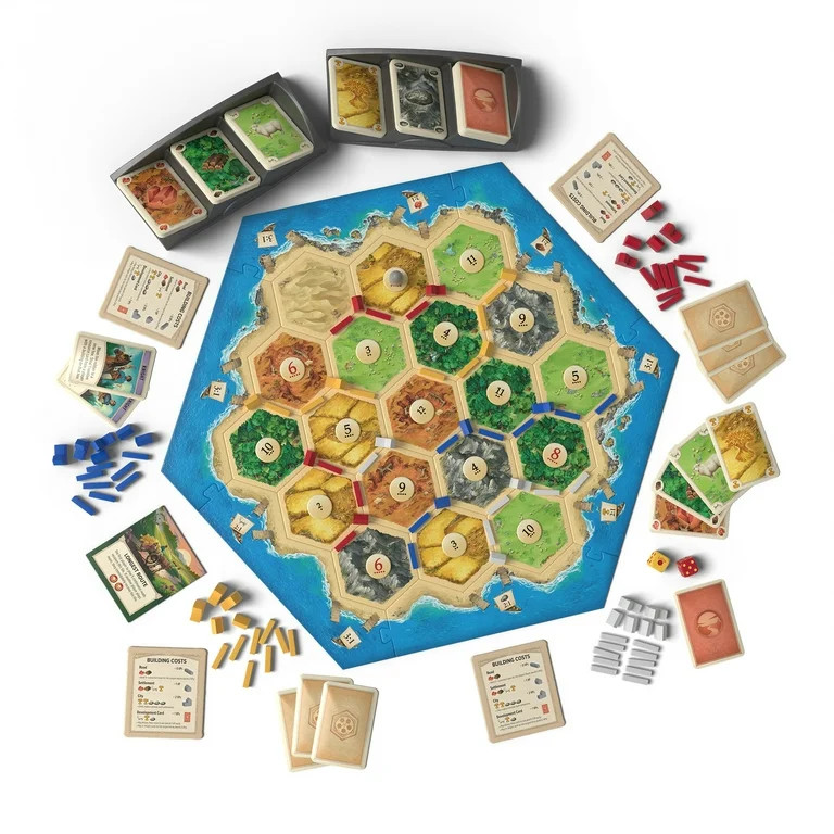 Catan - The Game Strategy Board Game for Ages 10 and up, from Asmodee | Walmart (US)
