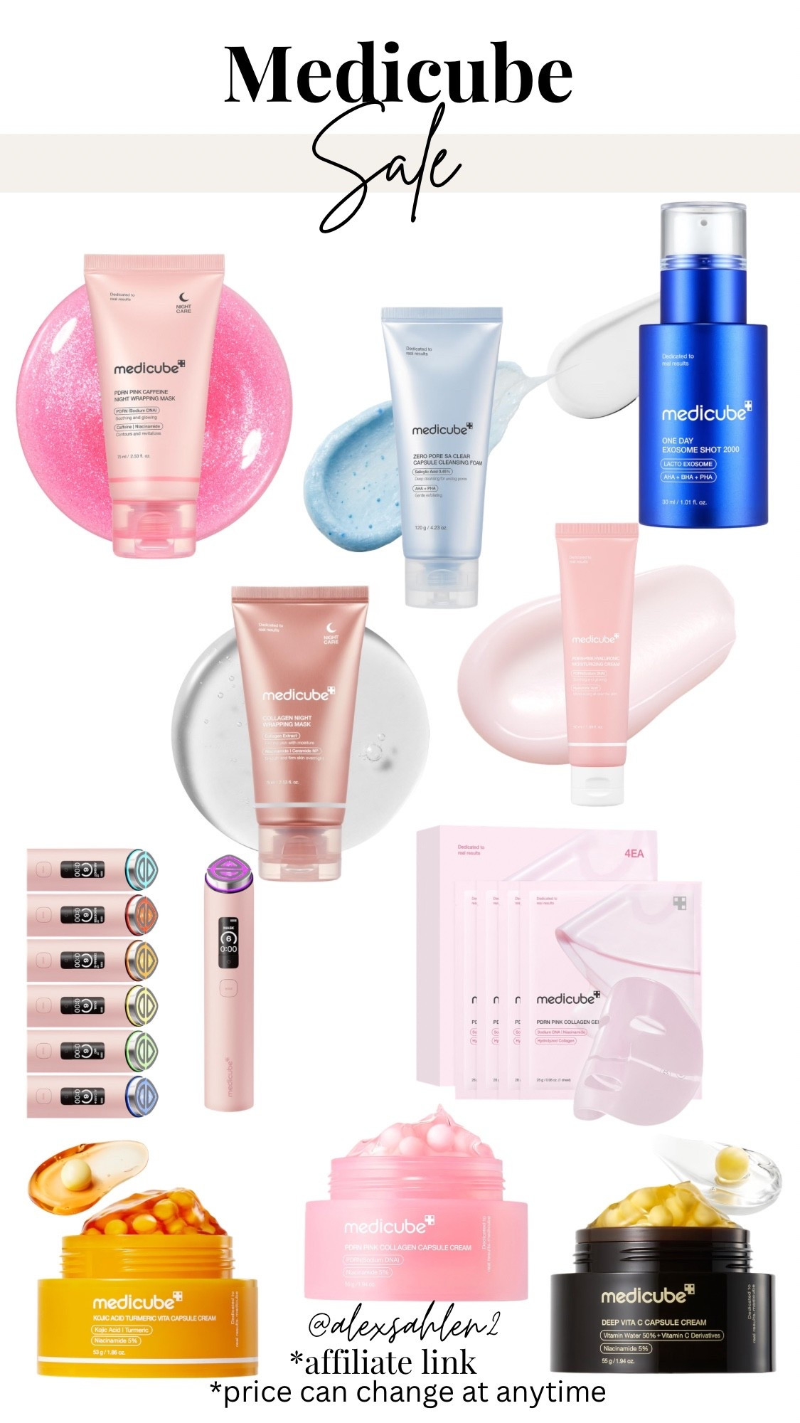 Huge Medicube sale! Stock up on your skincare! 🤩