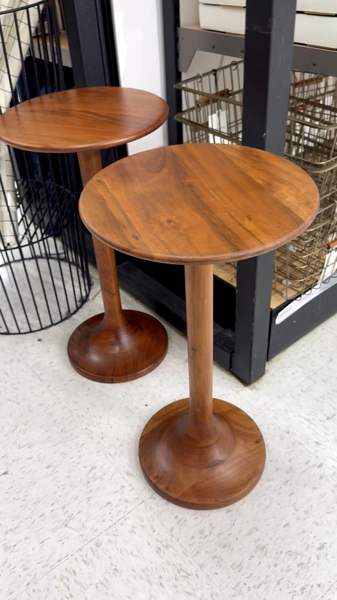 I think this wood end table — which can double as a plant stand — is just what an empty corner needs. It’s mid-century modern design with a pedestal round tabletop are simple but make a big decor statement. ✨

It’s perfect for your fave potted plant (or fancy vase) to elevate their design. Or use it between two comfy chairs or next to the couch to create a spot for a picture frame and coasters. 

And if you’re a mosaic artist, this would also make a great substrate for your tile work. For mosaic tips, tutorials + inspiration please visit my YouTube channel: YouTube.com/julieweilbacher, and follow @julieweilbacher on Instagram.

#roundpedestaltable #roundwoodtable #midcenturymodern #woodtable #target #plantstand #mosaic #smallspacefurniture #apartmentfurniture

#LTKHome #LTKSeasonal