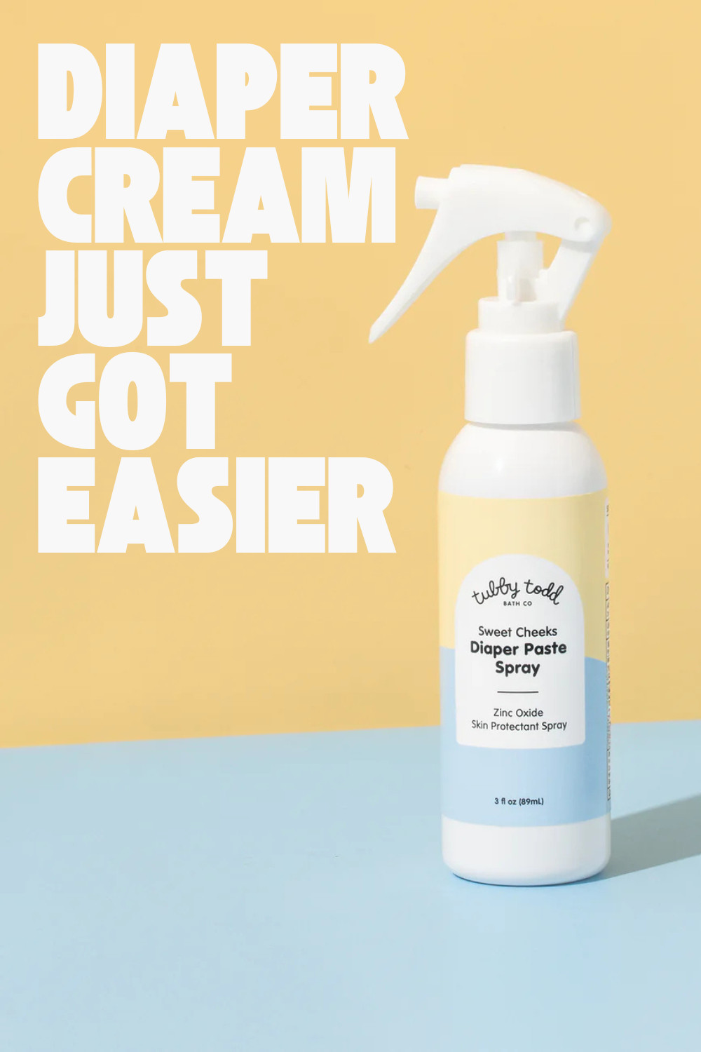 Why did nobody tell me diaper cream came in a spray?! 🙌 The Tubby Todd Sweet Cheeks Diaper Paste Spray is an absolute game changer — zinc oxide skin protection without the mess of digging cream out of a tube with your fingers during a diaper change. Just spray it on, and you are done. Clean, simple, and so much easier, especially when you are doing diaper changes one-handed at 3 am. 😅 

 #tubbytodd #diapercream #babyproducts #newborn #ltkbaby #babyregistry #newmomtips #diaperrash #LTKBaby #LTKBump #LTKKids