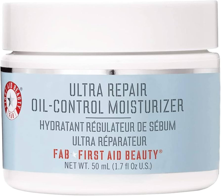 First Aid Beauty Ultra Repair Oil Control Moisturizer – Oil-Free, Lightweight Mattifying Cream ... | Amazon (US)