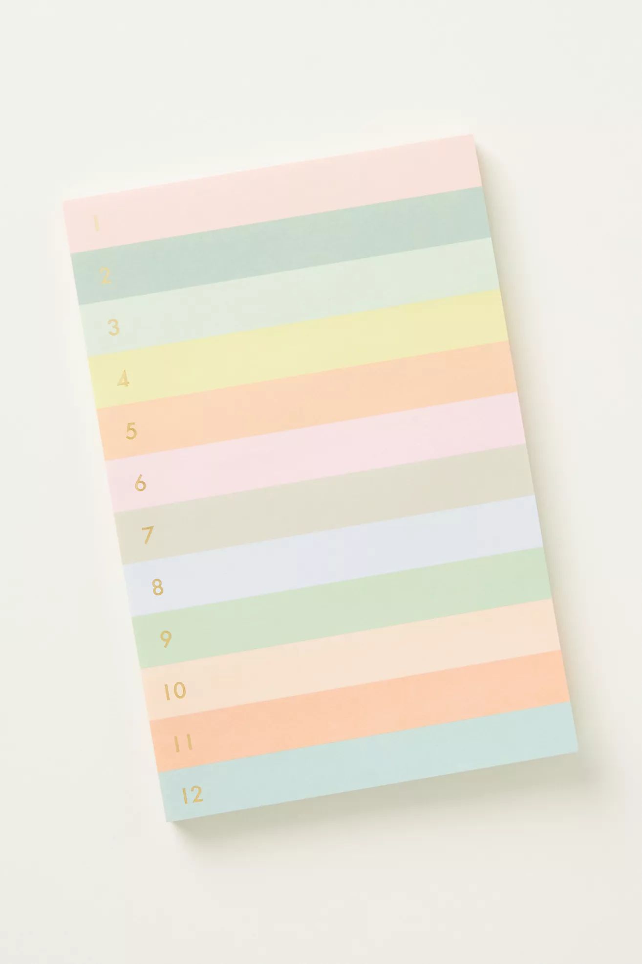 Rifle Paper Co. Large Numbered Memo Pad | Anthropologie (US)