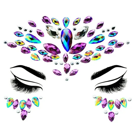 Fantasy Maker Gem Face Mask Glam Goddess 1230443 | Walmart (US)