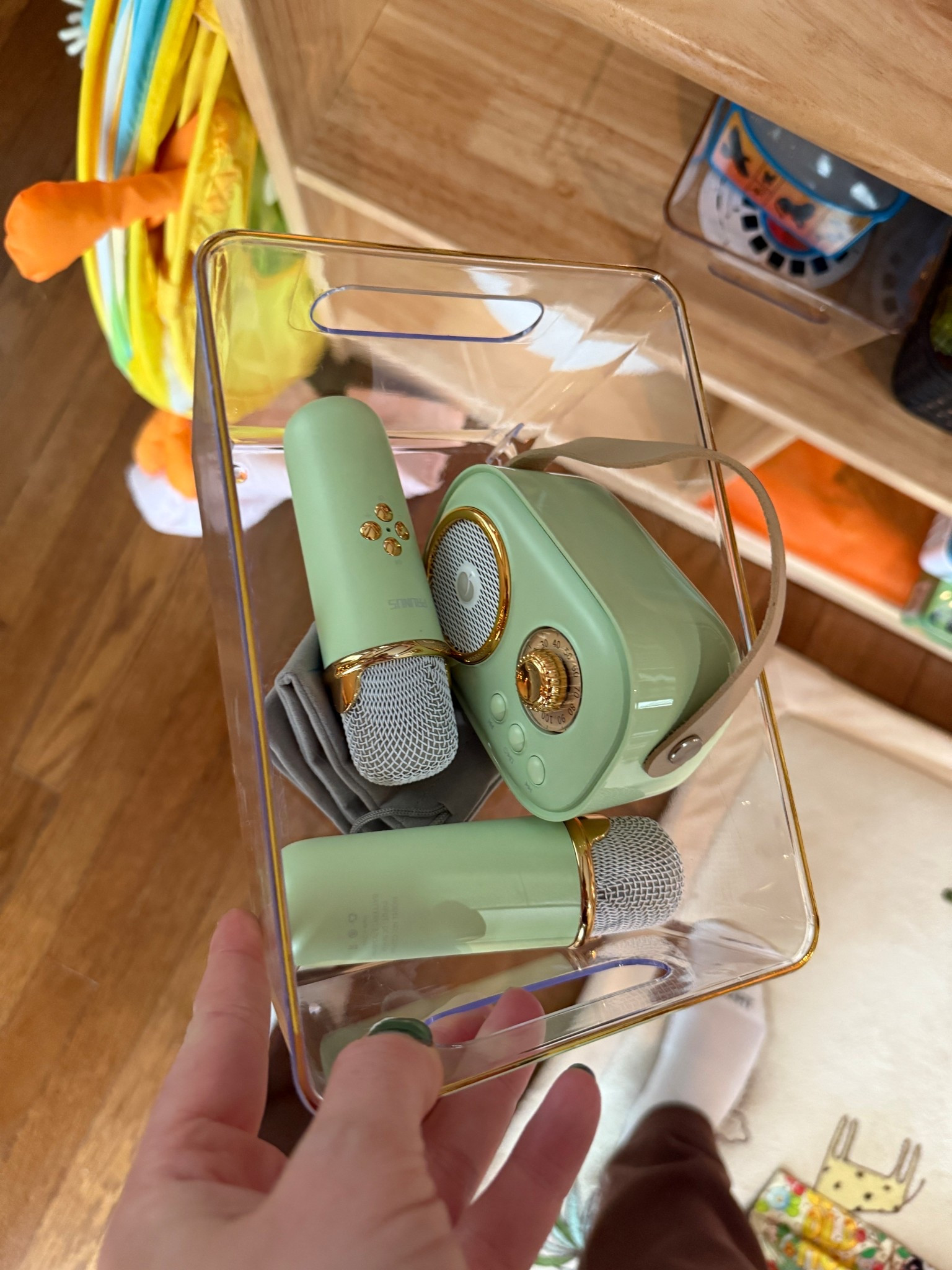 This mini karaoke machine has been soooo fun for family play together! 

#LTKHome #LTKFindsUnder50 #LTKKids