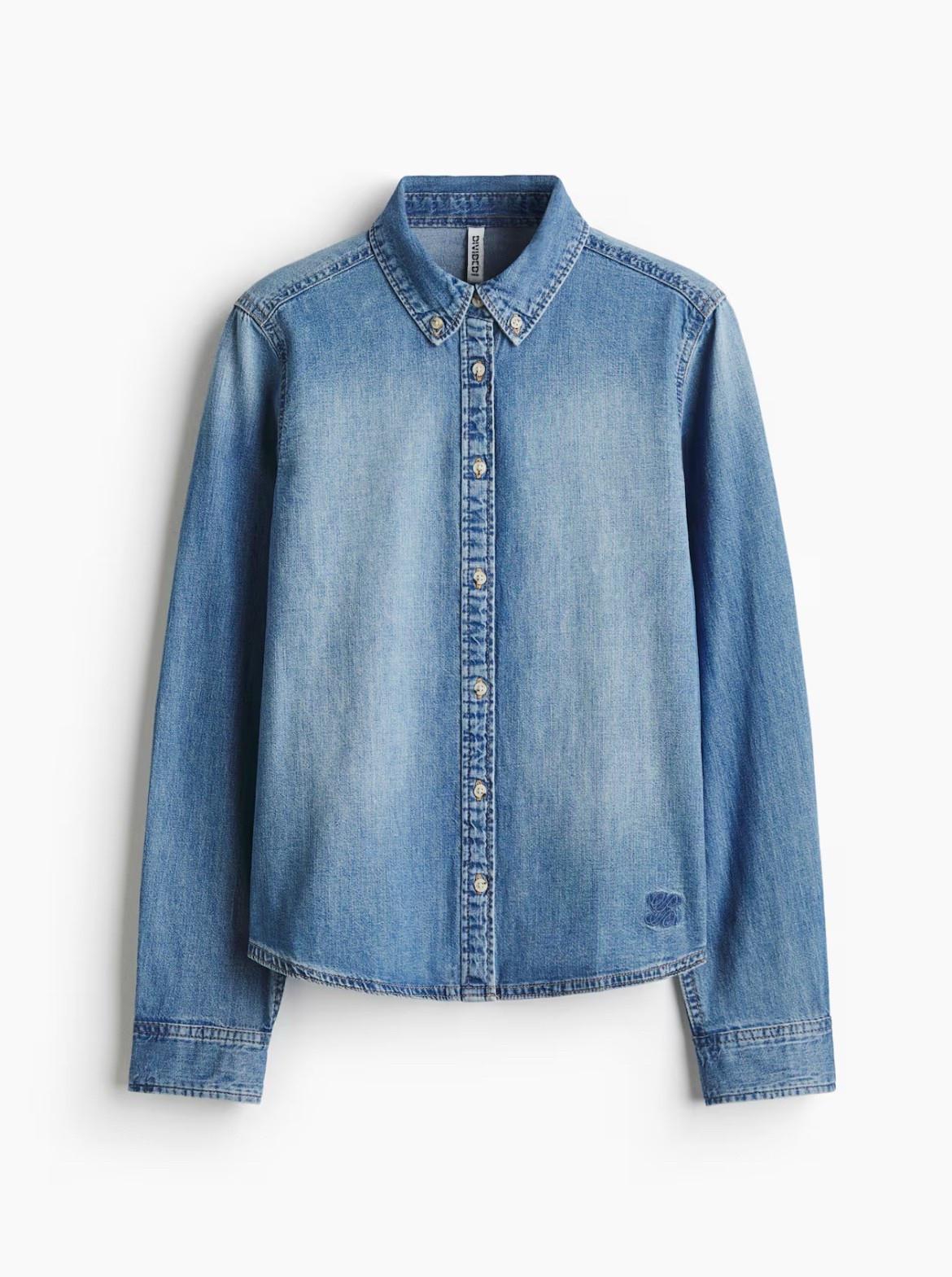 Denim button down shirt 

#LTKSeasonal #LTKFindsUnder50