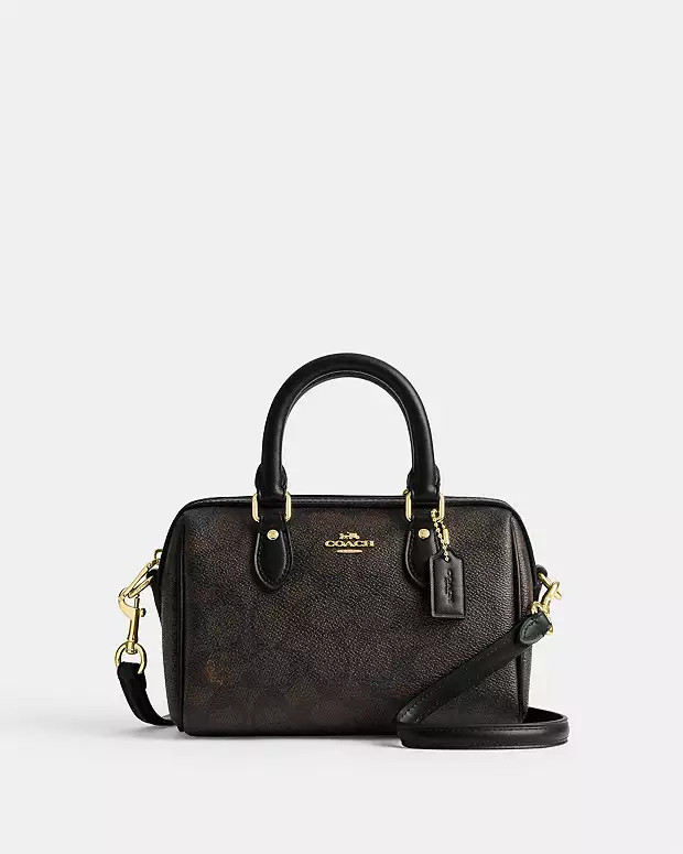Mini Rowan Crossbody Bag In Signature Canvas | Coach Outlet US
