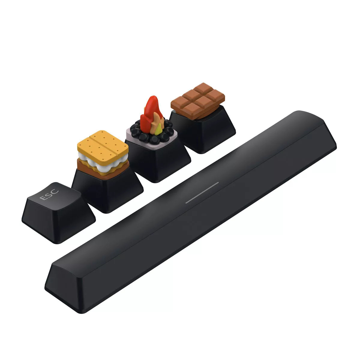 North Key Pack Dessert: Multicolored Flexible PVC & ABS Keyboard Accessories | Target