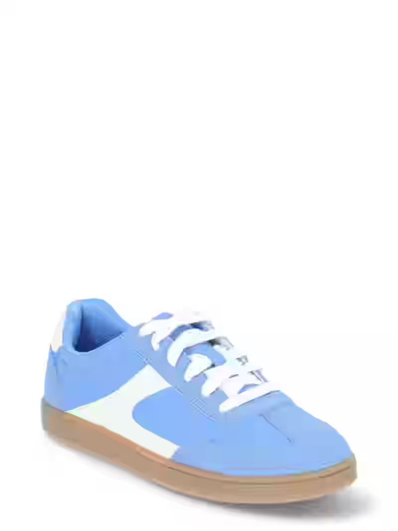 No Boundaries Women's Lace Up Sport Sneakers, Wide Width Available | Walmart (US)