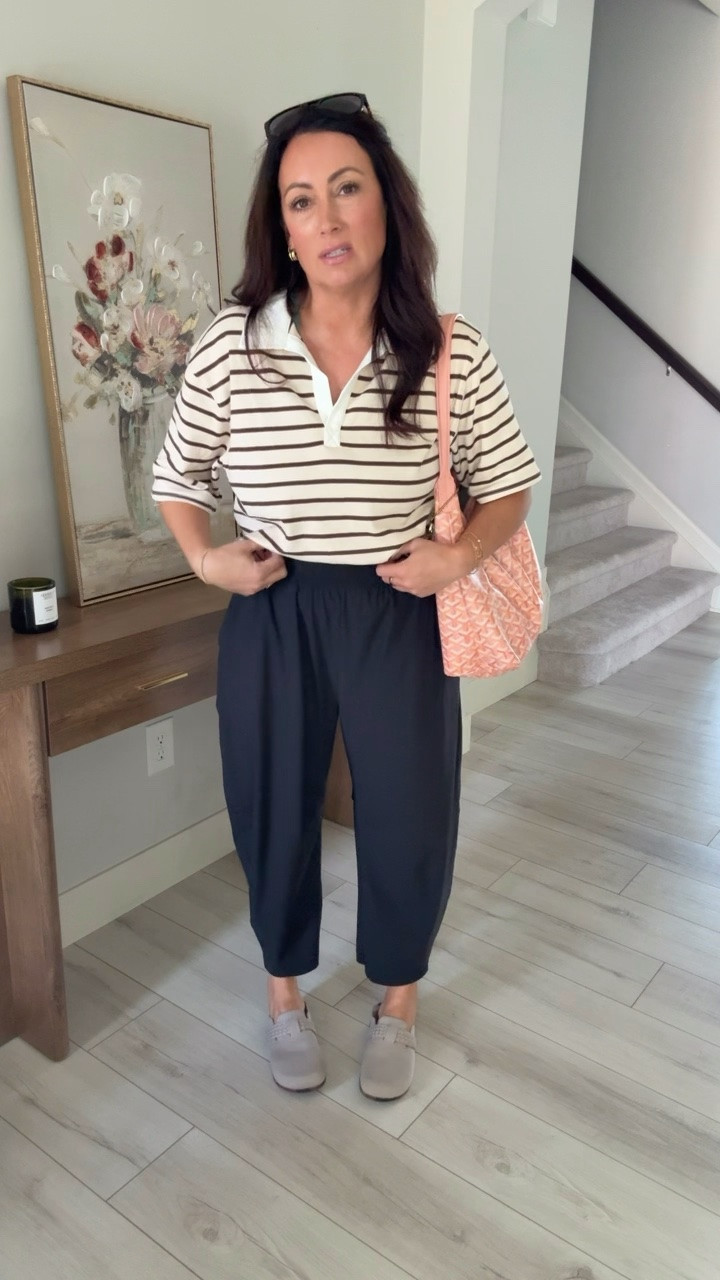 • medium top
• medium pants 
• shoes run big, I sized down

#LTKootd #LTKdayinmylife #LTKmomlife