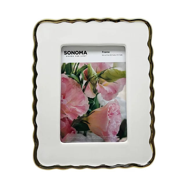 Sonoma Goods For Life® Ruffled Edge 5" x 7" Frame | Kohl's