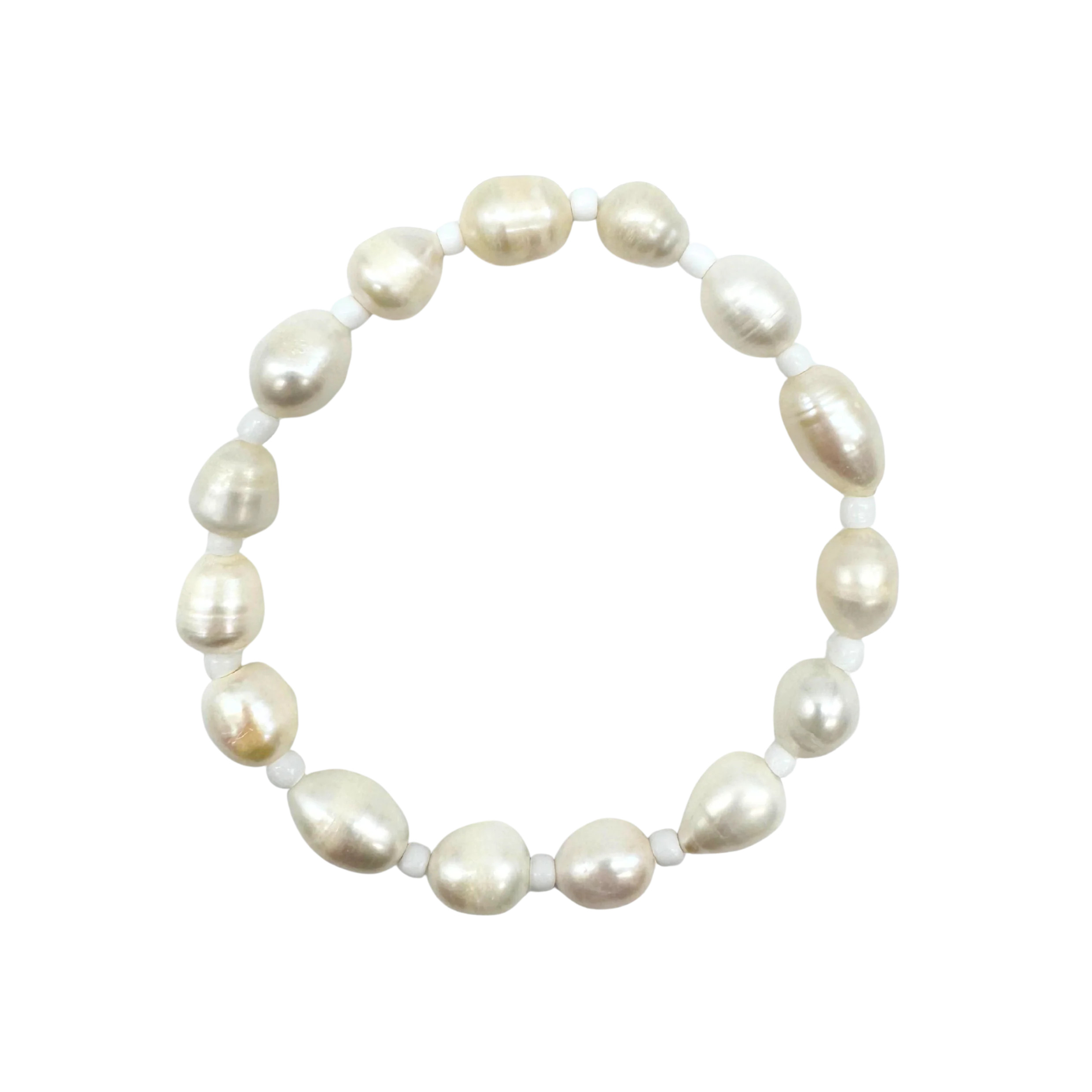 White Pearl Anklet | Logan Tay
