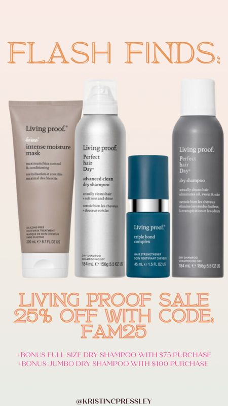 Living proof sale. Beauty must haves. Dry shampoo

#LTKbeauty #LTKsalealert #LTKunder50