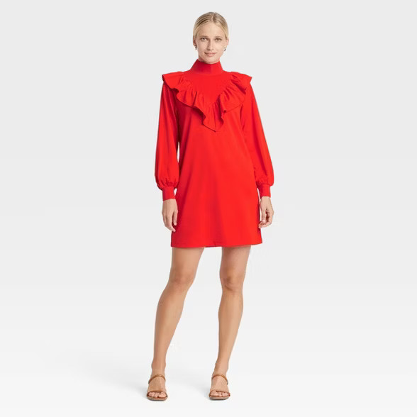 Women's Long Sleeve Sheath Dress - Who What Wear™ | Target