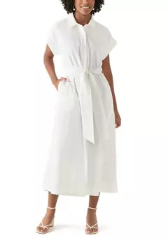 Crown & Ivy™ Women's Short Dolman Sleeve Midi Dress | Belk