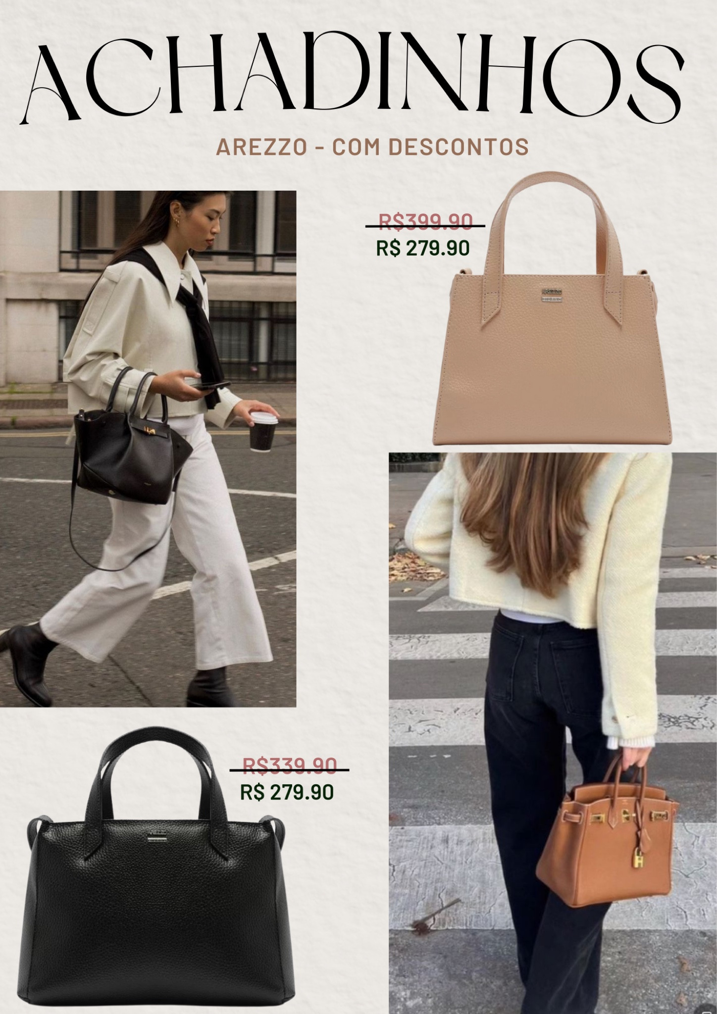 Achados da arezzo com descontinho que a gente ama, né!?

#LTKGiftGuide #LTKitbag #LTKsalealert