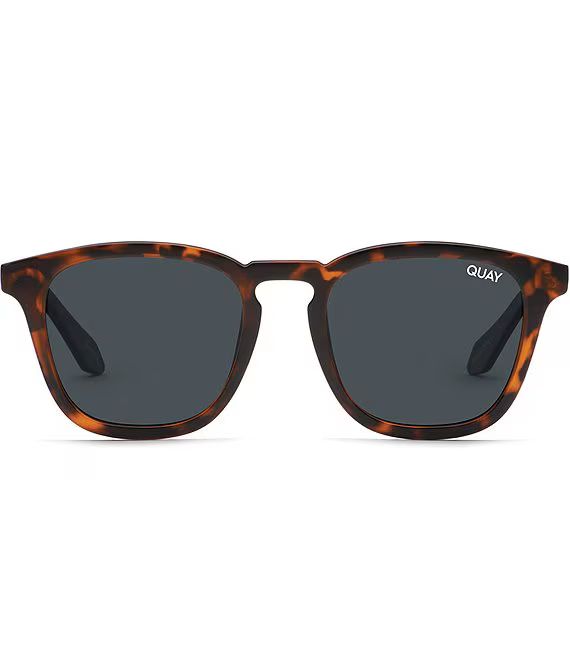 Quay Australia Unisex Tortoise Jackpot 49mm Polarized Round Sunglasses | Dillard's | Dillard's