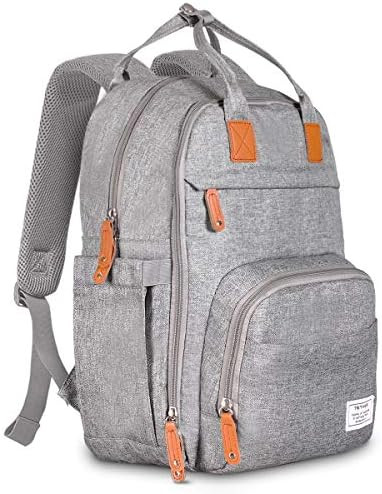 TETHYS Diaper Bag Backpack [Multifunction Waterproof Travel Back Pack] Maternity Baby Nappy Changing | Amazon (US)