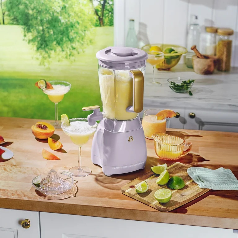 Beautiful Slush Crush 60 oz 4-Speed Frozen Drink Maker, Lavender by Drew Barrymore - Walmart.com | Walmart (US)