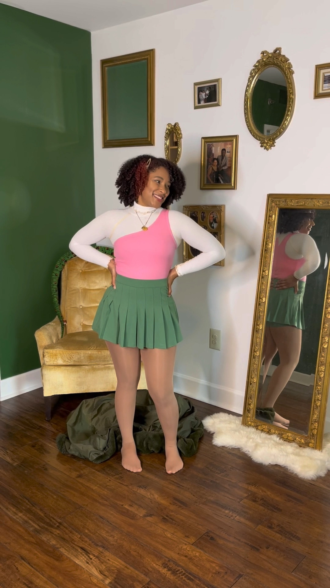 a Barbie moment on ice 💖💚⛸

#LTKFind #LTKSeasonal #LTKfit