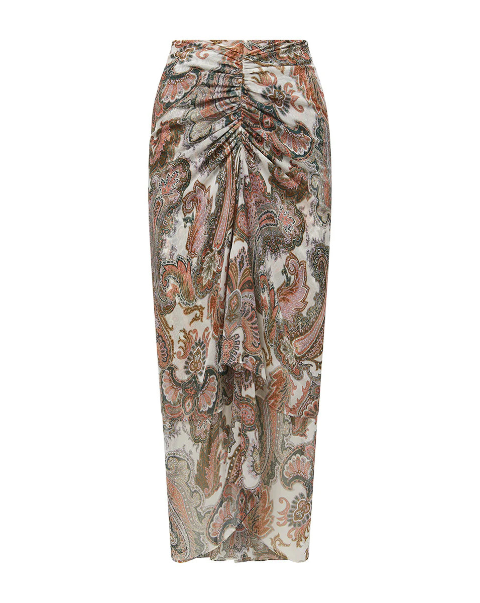 Sira Silk Skirt | Veronica Beard