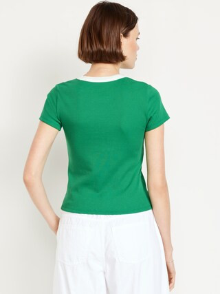 Snug Ringer T-Shirt | Old Navy (US)
