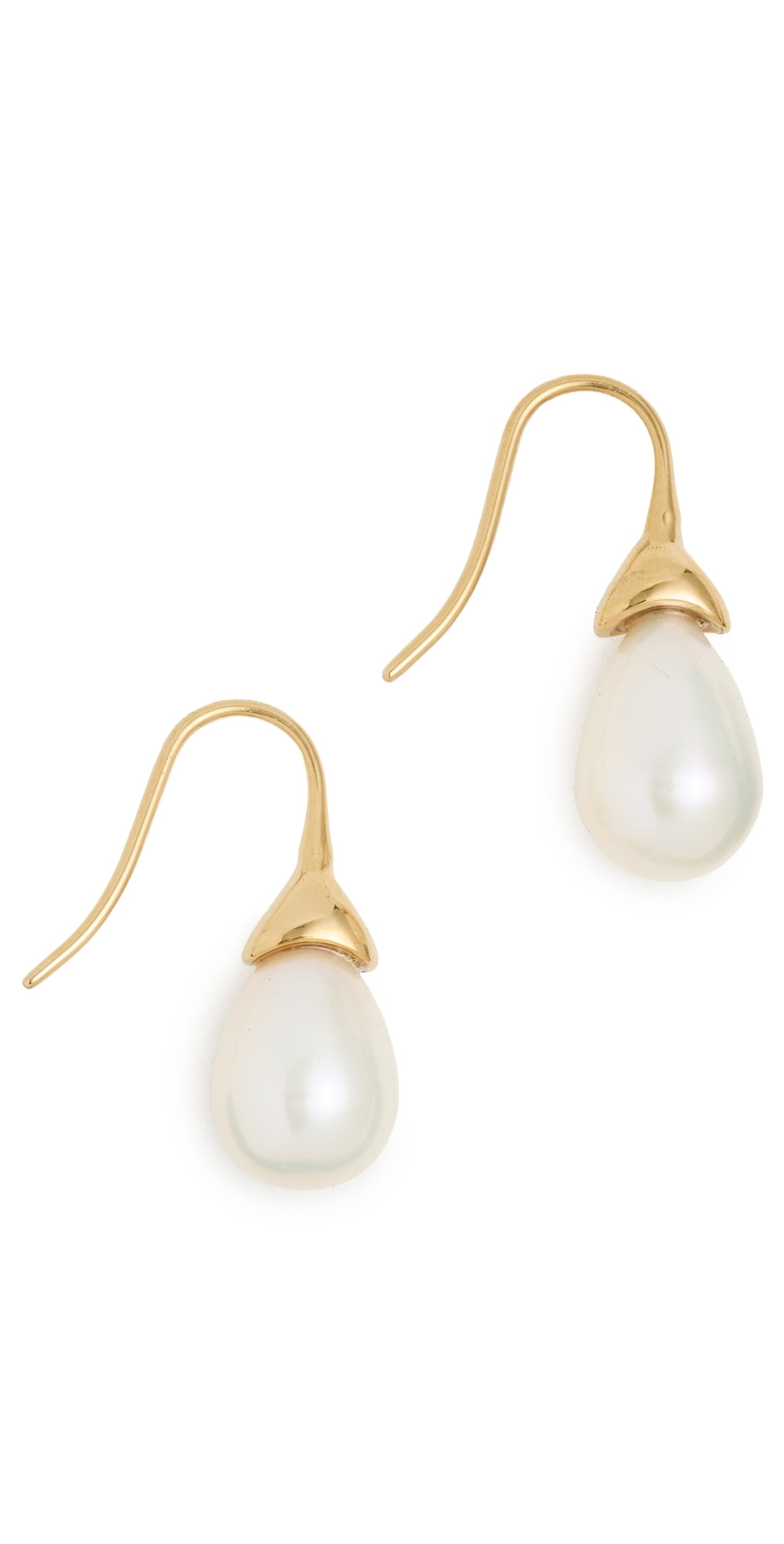 Heaven Mayhem Odette Earrings Pearl/Gold One Size | Shopbop