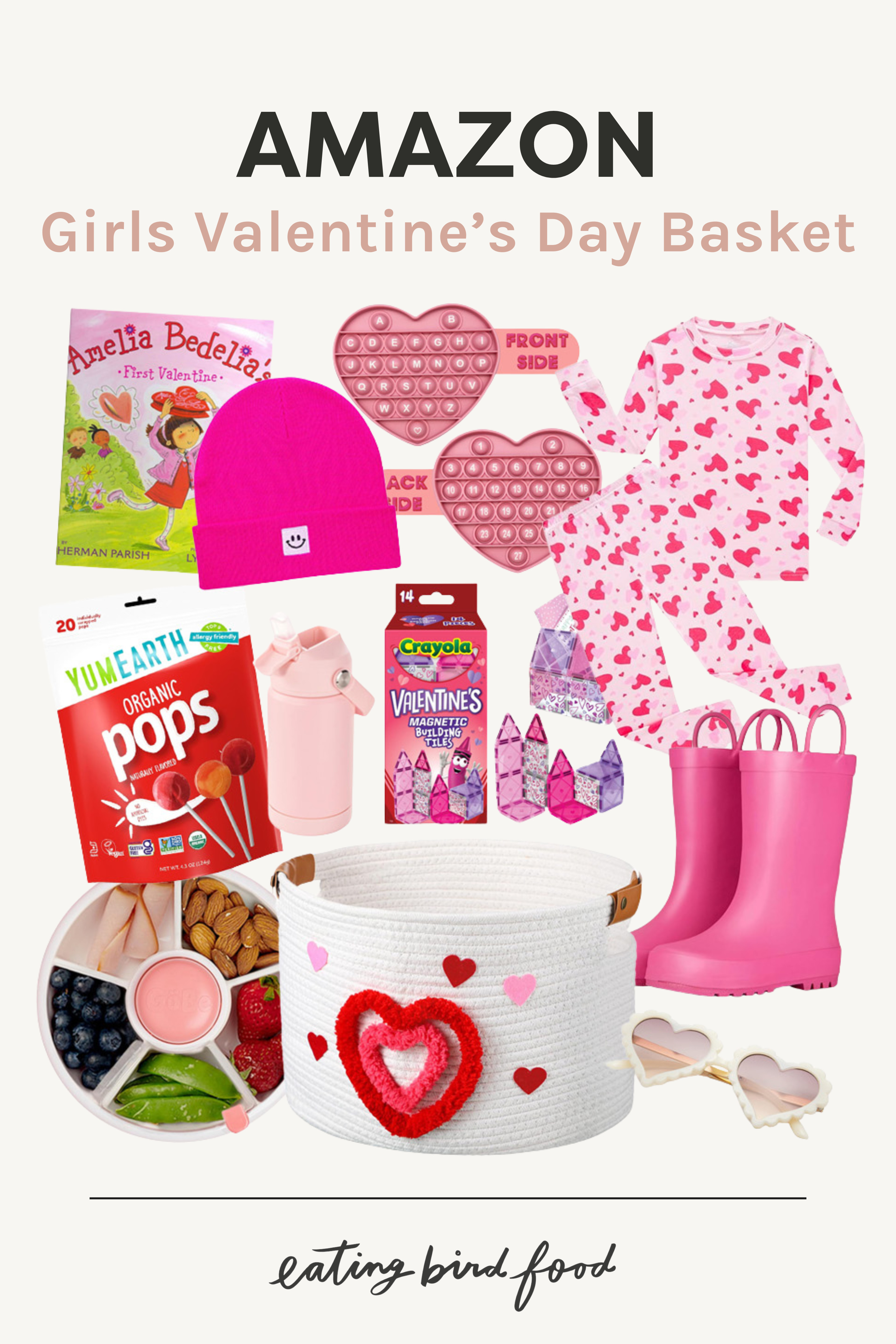 Valentine's Day Basket for girls | Girls Valentine's Day Basket  

 #LTKSeasonal #LTKFindsUnder50 #LTKKids