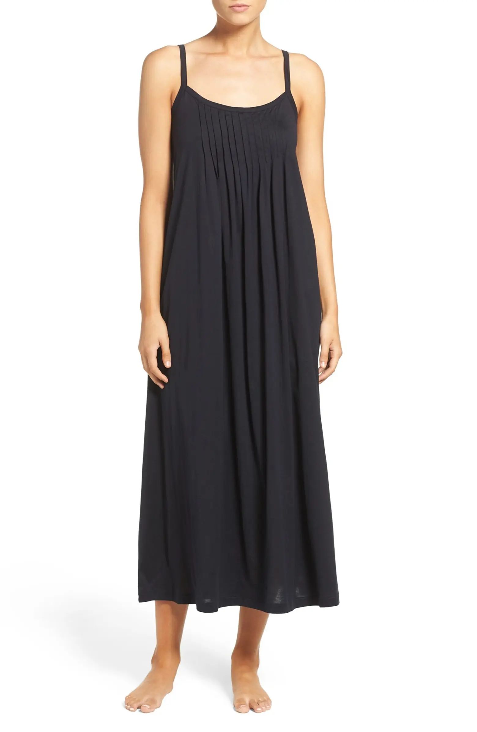 Juliet Pleat Neck Cotton Nightgown | Nordstrom